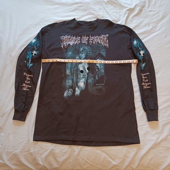 Y2K 2005 Cradle of Filth "Filthy Little Secret" Long Sleeve T-Shirt Adult XL - Picture 14 of 16